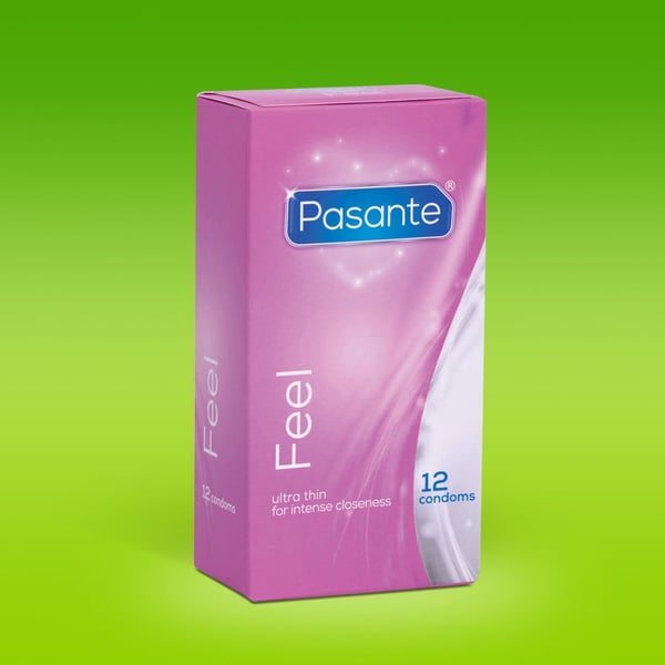 Miniatyrbild 1 av 2: Pasante Feel 12 styck Slät