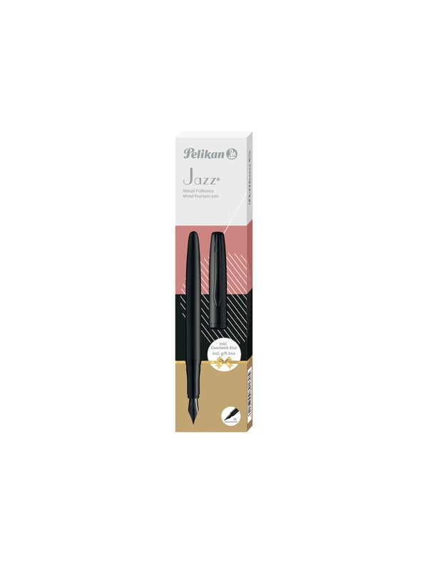 Pelikan Jazz Noble Elegance P36 fyldepen Påfyldningssystem til patron Sort 1 stk