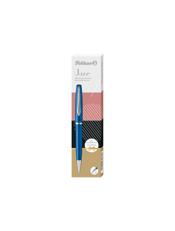 Miniatyrbillede 5 af 5: Pelikan Jazz Noble Elegance K36 Blå Twist udtrækkelig kuglepen Mellem 1 stk