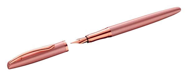 Miniatyrbillede 1 af 7: Pelikan Jazz Noble Elegance P36 fyldepen Påfyldningssystem til patron Lyserød, Rose 1 stk
