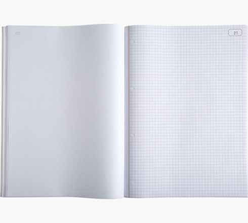 Exacompta 1123D blok og notesblok A4 50 ark Havre