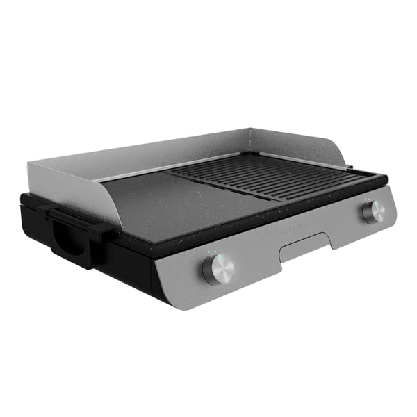 Miniatyrbillede 1 af 10: Cecotec 03182 barbecue & grill Kogeø Elektrisk Sort, Rustfrit stål 3000 W