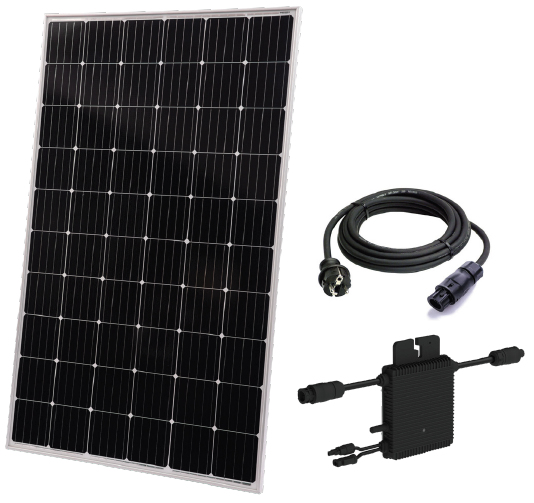 Miniatyrbillede 1 af 7: Technaxx TX-212 solpanel 300 W Monokrystallinsk silicium