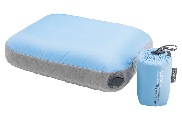 Miniatyrbild 1 av 2: Cocoon Air Core resekudde Uppblåsbara Grå, Ljusblå