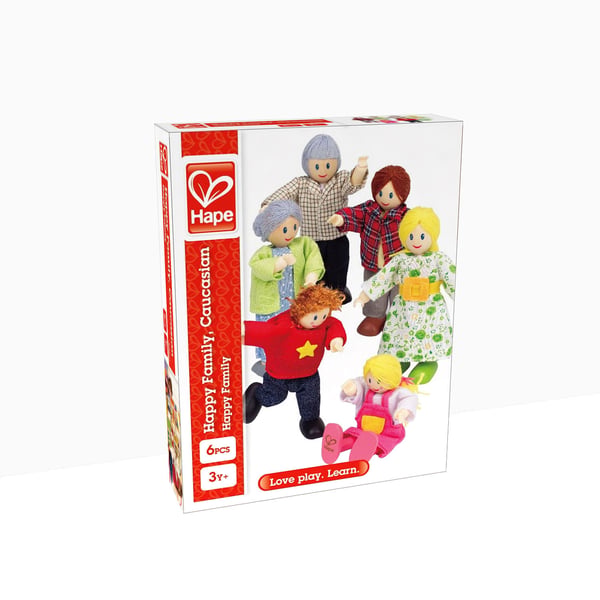 Miniatyrbild 2 av 3: Hape E3500 leksaksfigurer