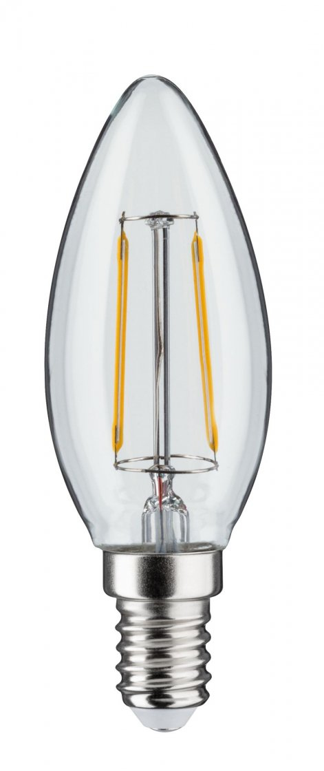 Miniatyrbild 2 av 2: Paulmann Filament LED-lampor Klar 3000 K 2 W E14 G