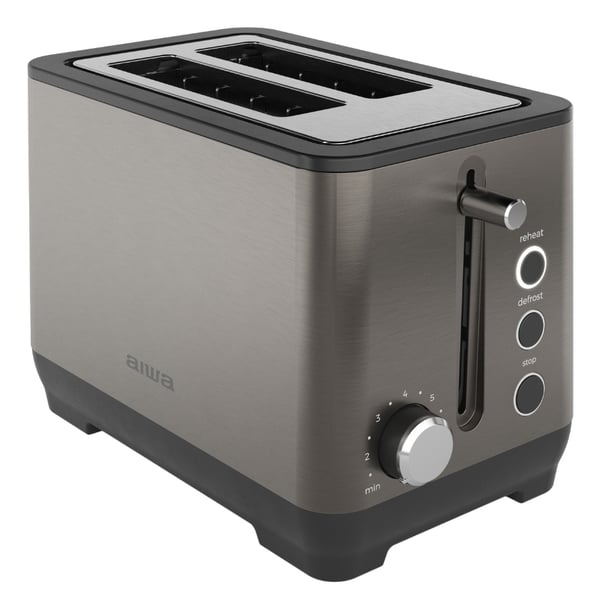 Aiwa KOTAN 7 2 skive(r) 1000 W Sort, Rustfrit stål
