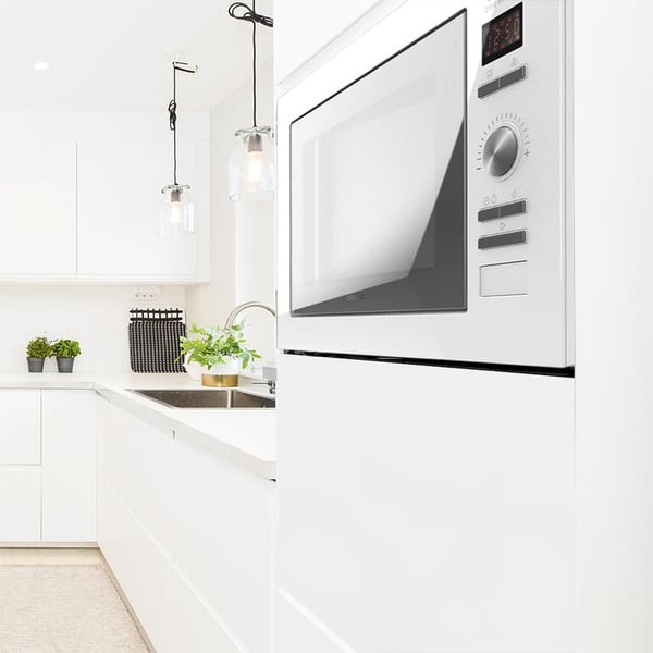 Miniatyrbillede 2 af 8: Cecotec 01394 mikrobølgeovn Hvid Grill mikroovn Indbygget 25 L 900 W