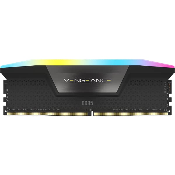 Miniatyrbillede 2 af 5: Corsair Vengeance RGB CMH48GX5M2B6400C36 hukommelsesmodul 48 GB 2 x 24 GB DDR5 288-pin DIMM