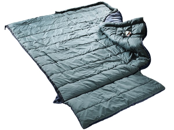 Deuter Orbit SQ -5° Vuxen Rektangulär sovsäck Tyg Turkosblå