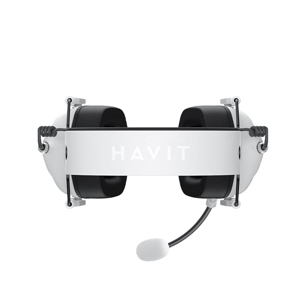 Havit H2033D Headset Kabel & Trådlös I öra Spela Svart, Vit