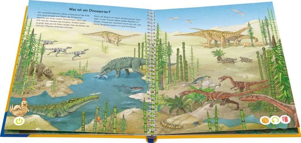 Pikkukuva 3 / 5: tiptoi 49286 kirja Dinosaurukset Saksa 16 sivua Kovakantinen