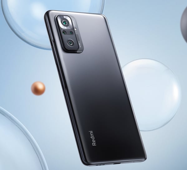 Xiaomi Redmi Note 10 Pro 16,9 cm (6.67") Kaksois-SIM Android 11 4G USB Type-C 6 GB 128 GB 5020 mAh Harmaa