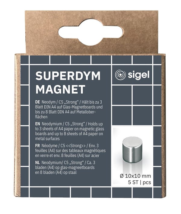 Miniatyrbillede 1 af 5: Sigel BA700 kraftfuld magnet Cylinder