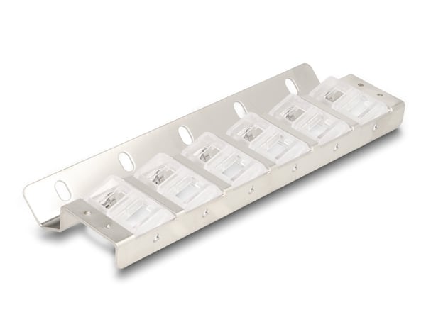 DeLOCK 67040 Keystone-moduulin lisätarvike Paikalleen napsautettava kehys