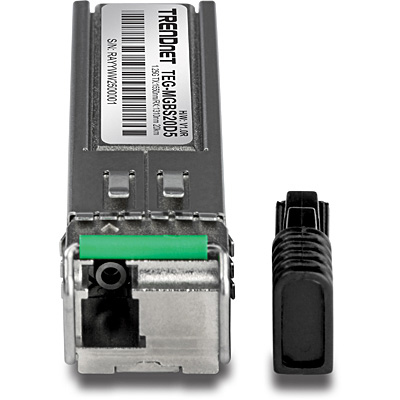 Miniatyrbild 3 av 3: Trendnet TEG-MGBS20D5 transceiver-moduler för nätverk Fiberoptik 1000 Mbit/s SFP
