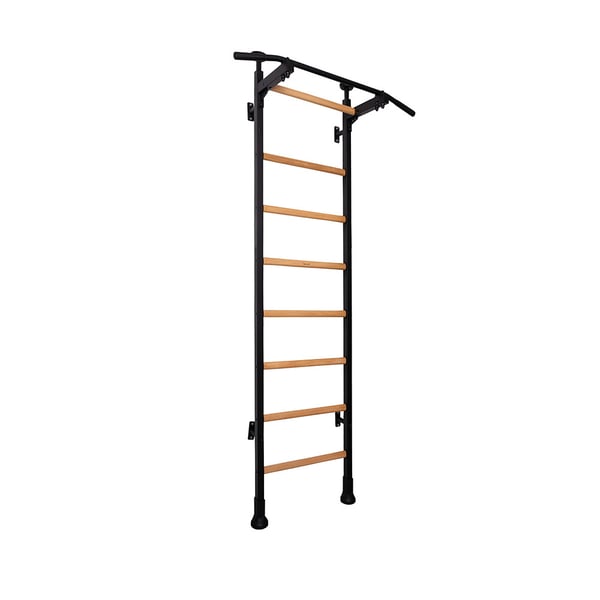 Miniatyrbild 1 av 8: BenchK 521B chin up-stång 150 kg Svart, Trä Vägg
