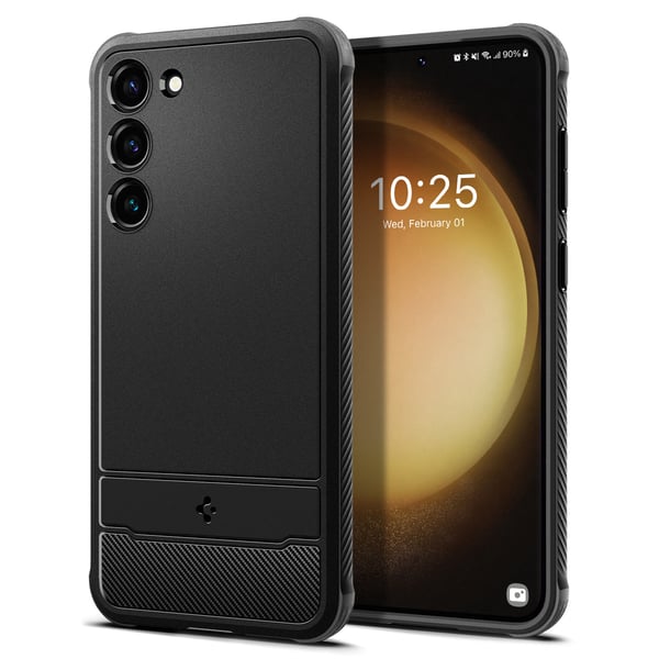 Miniatyrbillede 1 af 11: Spigen Rugged Armor mobiltelefon etui 15,5 cm (6.1") Cover Sort