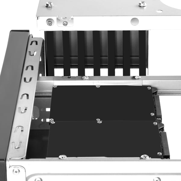 Silverstone SST-SG11B datorväskor Small Form Factor (SFF) Svart