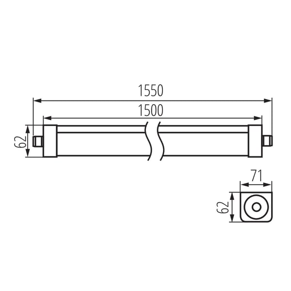 Kanlux S.A. 33171 loftbelysning LED
