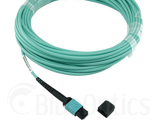 BlueOptics QSRCABLE10M-BO InfiniBand och fiberoptisk kabel 10 m MPO Aqua