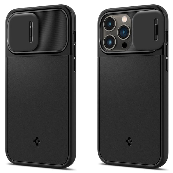 Miniatyrbild 5 av 11: Spigen Optik Armor mobiltelefonfodral 17 cm (6.69") Mobilskal Svart
