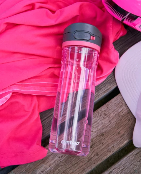 Pikkukuva 6 / 8: CONTIGO Jackson 2.0 Polkupyörä, Päivittäinen käyttö, Fitness, Patikointi, Urheilu 720 ml Tritan Ruusu