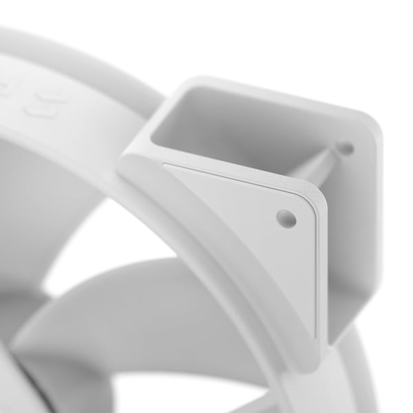 Fractal Design Prisma AL-18 PWM Computerkabinet Ventilator 18 cm Hvid 1 stk