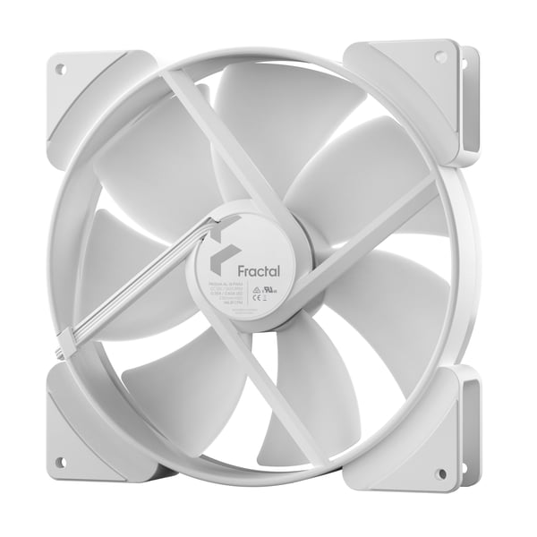 Fractal Design Prisma AL-18 PWM Computerkabinet Ventilator 18 cm Hvid 1 stk