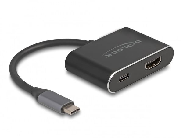 Miniatyrbillede 1 af 3: DeLOCK 64199 USB grafisk adapter 7680 x 4320 pixel Sort