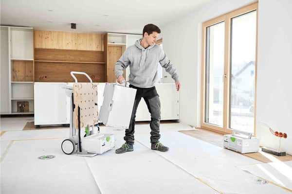 Festool UG-CSC-SYS Metalli, Muovi, Puu Nokkakärry