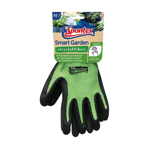 Spontex Smart Garden Puutarhakäsineet Musta, Vihreä Nitriili, Polyesteri 1 kpl Spontex Smart Garden Puutarhakäsineet Musta, Vihreä Nitriili, Polyesteri 1 kpl