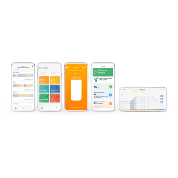 Miniatyrbild 3 av 9: tado° Kit V3+ wireless termostater Vit