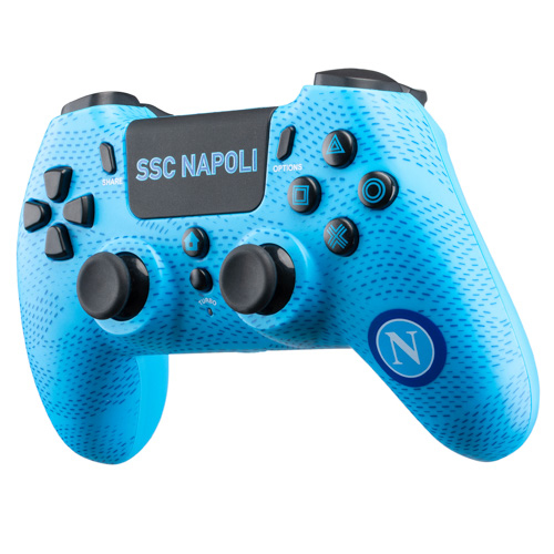Qubick ACP40159 spelkonsoler Svart, Blå Bluetooth/USB Spelplatta Analog / Digital PC, PlayStation 4, PlayStation 5