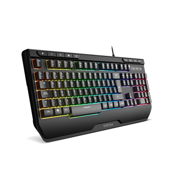 Miniatyrbild 7 av 11: Krom Kenya tangentbord Mus inkluderad Spela USB Svart