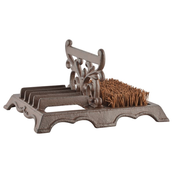 Miniatyrbillede 1 af 4: Esschert Design LH219 skobørste Brun
