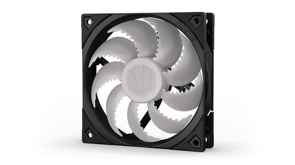 ENDORFY Fluctus 120 PWM ARGB Computerkabinet Ventilator 12 cm Sort, Hvid
