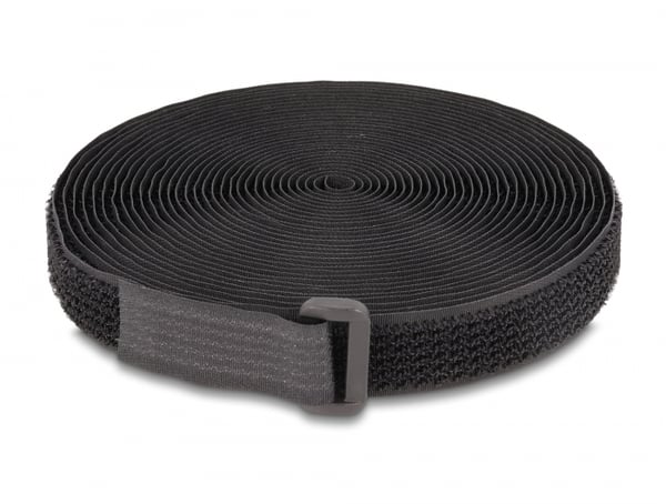 Miniatyrbillede 1 af 4: DeLOCK 19111 velcro lynlås Nylon Sort 1 stk
