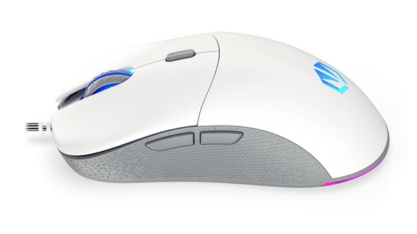 ENDORFY GEM Plus Onyx White hiiri Pelaaminen Oikeakätinen USB Type-C Optinen 19000 DPI