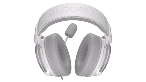 ENDORFY VIRO Plus USB Onyx White Headset Kabel Huvudband Musik/vardag Vit