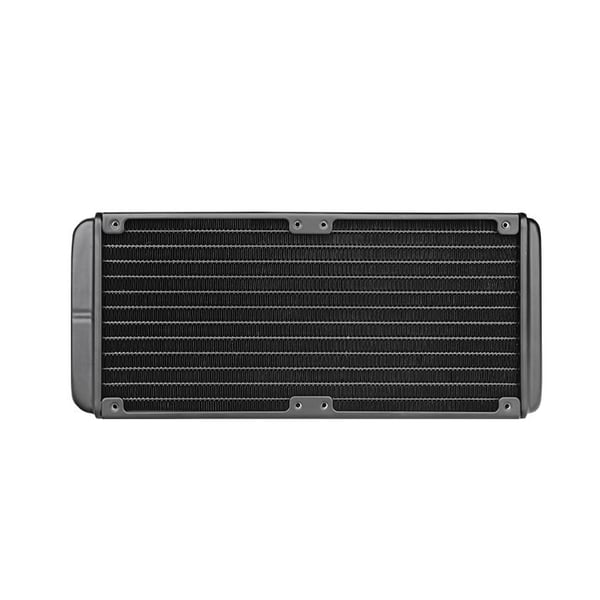 Thermaltake Toughliquid Ultra 280 RGB Tietokonekotelo All-in-one-nesteenjäähdytin Musta