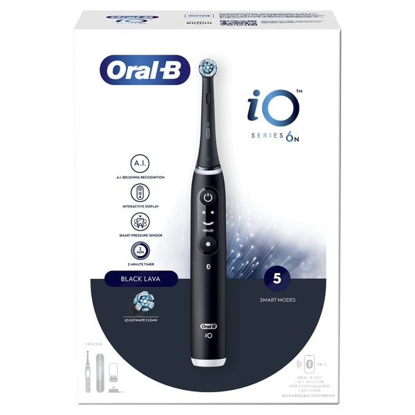 Oral-B iO6N Voksen Sort