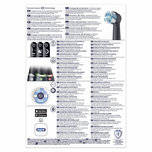 Oral-B iO6N Voksen Sort