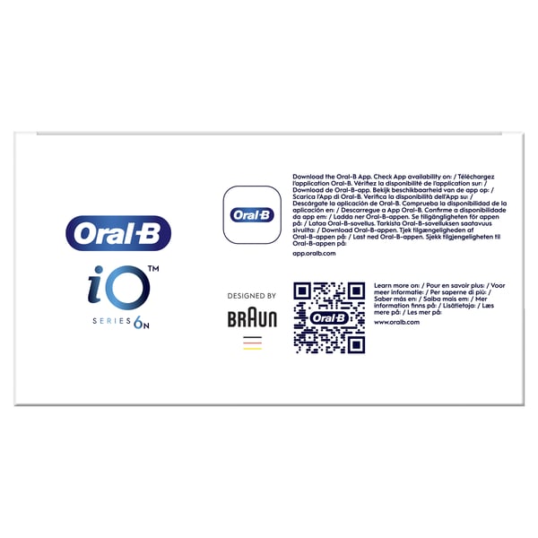 Oral-B iO6N Voksen Sort