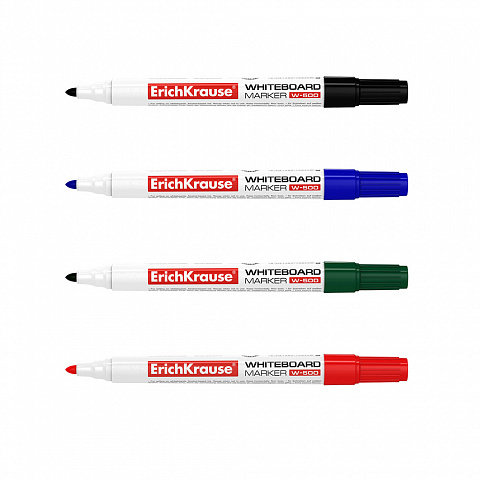 ErichKrause 12849 speedmarker 4 stk Projektilspids Sort, Blå, Grøn, Rød