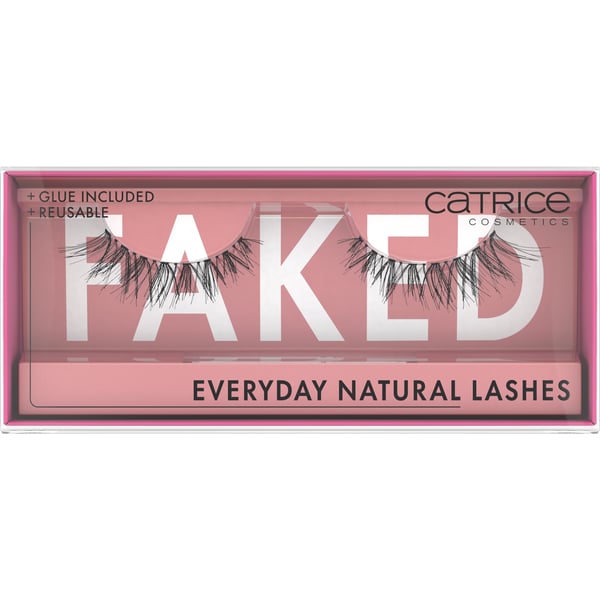 Pikkukuva 8 / 9: CATRICE Faked Everyday Natural Lashes Nauharipset Musta