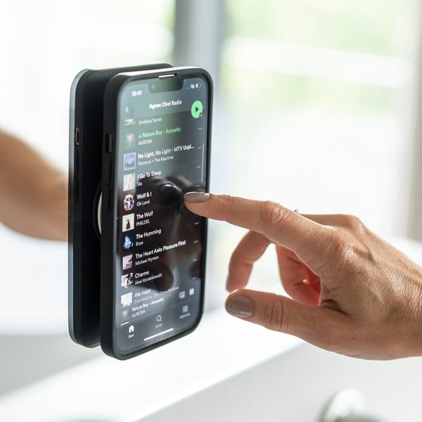 Miniatyrbild 3 av 5: SP Connect 52815 hållare Passiv hållare Mobiltelefon / smartphone Svart, Grå, Vit