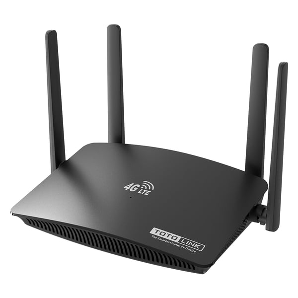 Miniatyrbillede 2 af 5: TOTOLINK LR350 2.4GHZ WIRELESS 4G LTE ROUTER trådløs router Hurtigt ethernet Enkelt band (2,4 GHz) Sort