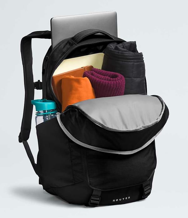 The North Face Router rygsæk Sort Nylon, Genanvendt polyester
