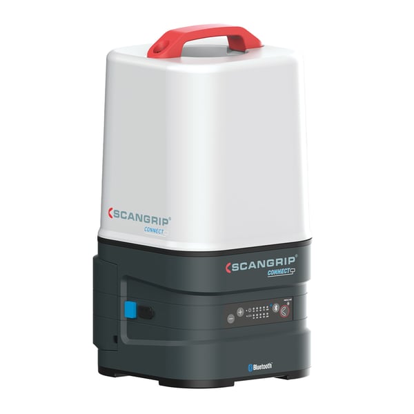 SCANGRIP Area 10 Connect Sort, Hvid LED 84 W
